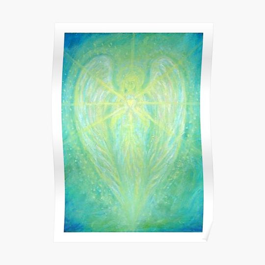 Discover Archangel Raphael Premium Matte Vertical Poster
