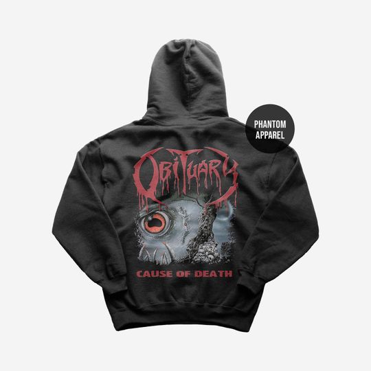 Discover Obituary Cause of Death Hoodie