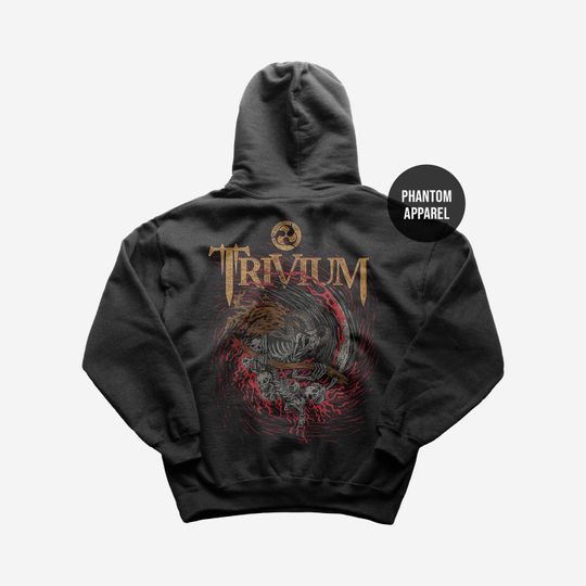 Discover Trivium Hoodie - Metal Band Hoodie - In Waves - Sin and the Sentence