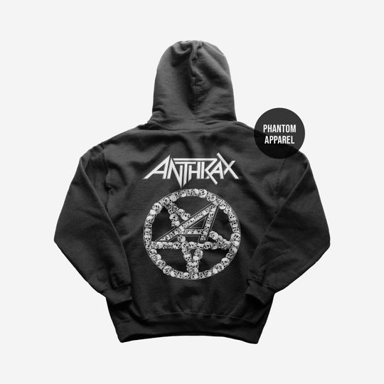 Discover Anthrax Hoodie - Metal Band Hoodie - Madhouse - Persistence Of Time