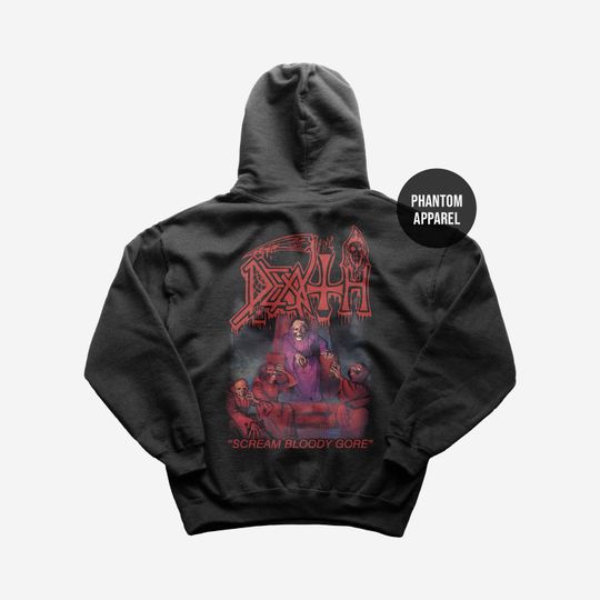 Discover Death Scream Bloody Gore Hoodie