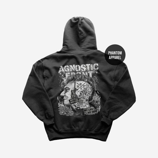 Discover Agnostic Front Hoodie - Punk Band Hoodie - Gotta Go