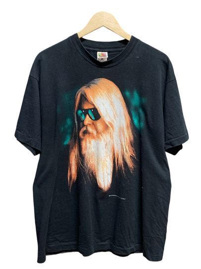 Discover Vintage 1994 Leon Russell Portrait Blues Tee
