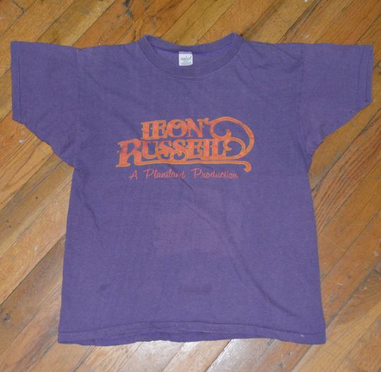 Discover 1970's LEON RUSSELL vintage tshirt
