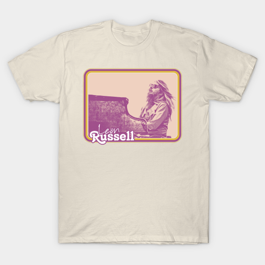 Discover Leon Russell /// Original Fan Art Design - Leon Russell - T-Shirt