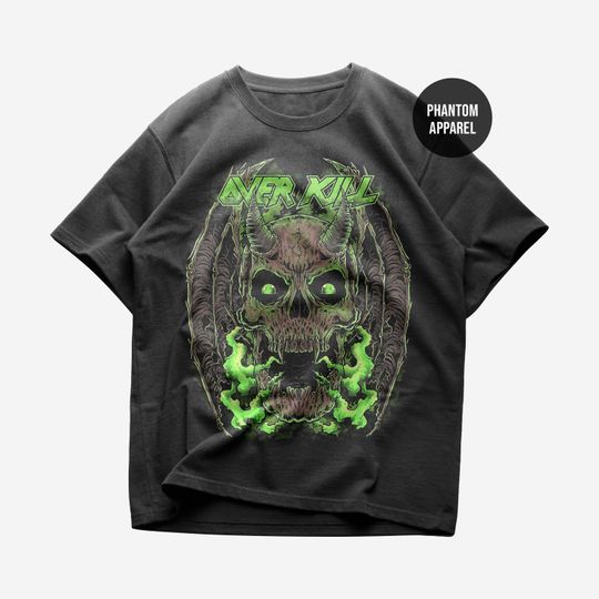 Discover Overkill T-shirt - Metal Band Shirt - The Years of Decay
