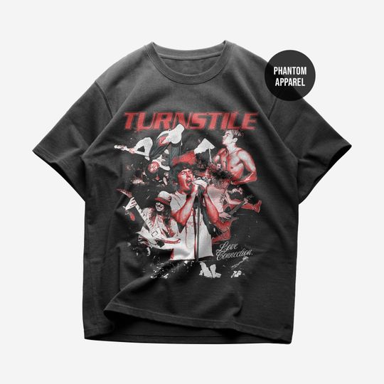 Discover Turnstile T-shirt - Punk Band Shirt - GLOW ON - Time & Space