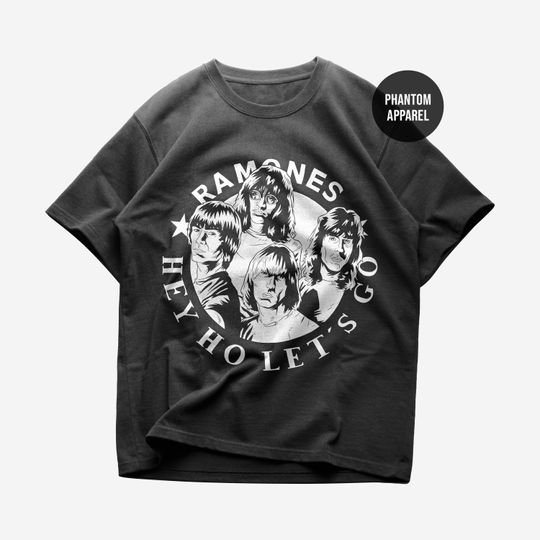 Discover Ramones T-shirt - Rock Band Shirt - Blitzkrieg Bop - Road to Ruin