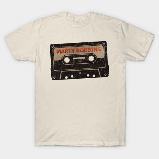 Discover Marty Robbins Cassette Tape Vintage - Marty Robbins - T-Shirt