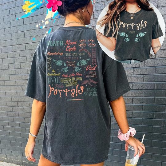 Discover Melanie Portals Two Sides Shirt | Portals Tour Melanie Shirt