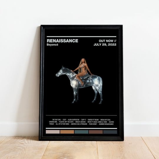 Discover Beyonc "Renaissance" Album Poster