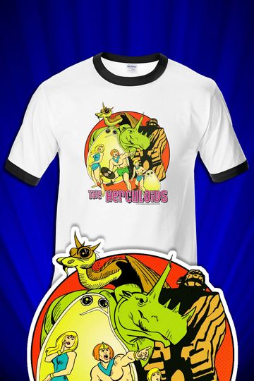 Discover Herculoids Saturday Morning Cartoons 1970s T-SHIRT