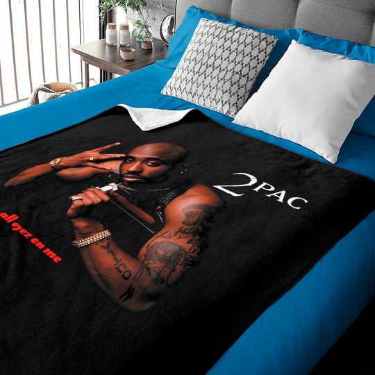 Discover All Eyez On Me Vintage Baby Blankets