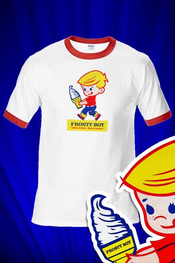Discover Frosty Boy Vintage Ice Cream Drive In 1970s tee