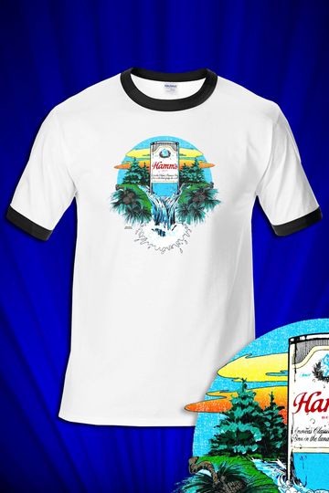 Discover Hamm's Beer 1970s T-SHIRT