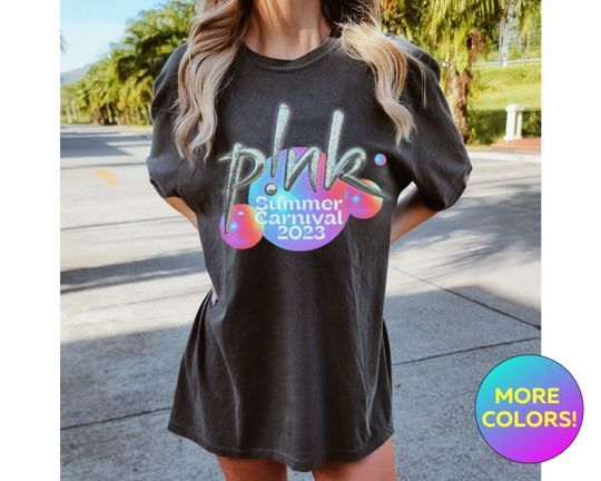 Discover Pink Summer Carnival 2023 T-shirt