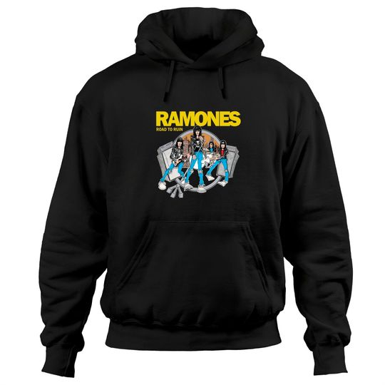 Discover Ramones Road to Ruin Hoodies, rock band Hoodies