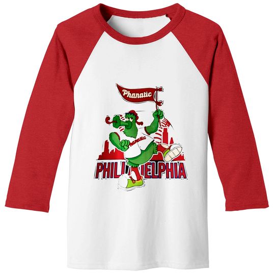 Discover Phillie Phanatic Vintage Baseball Tees