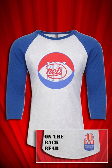 Discover ny nets ABA vintage basketball tee