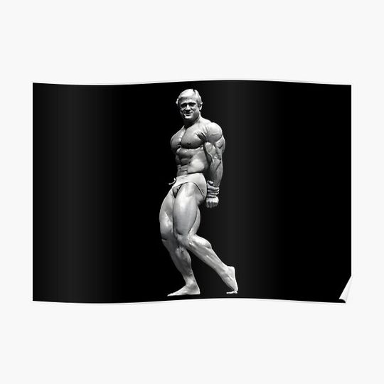 Discover Tom Platz BodyBuilding Premium Matte Vertical Poster