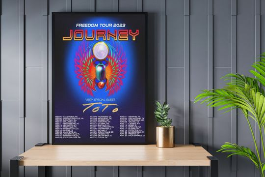 Discover Journey Freedom Tour 2023 Poster