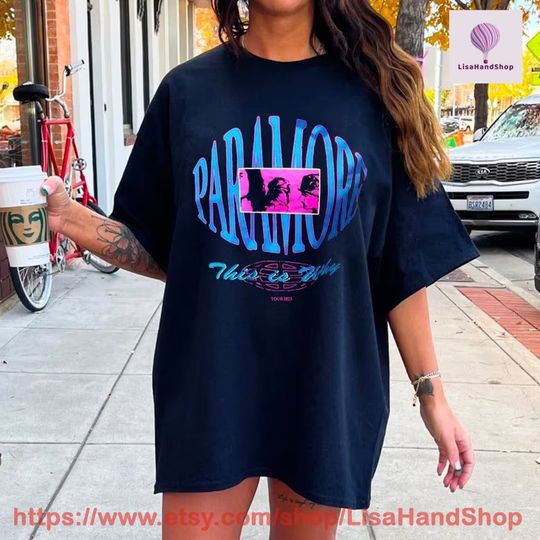Discover Paramore 2023 Tour Unisex Tee