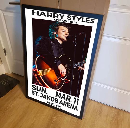 Discover Date Harry Tour Music Poster