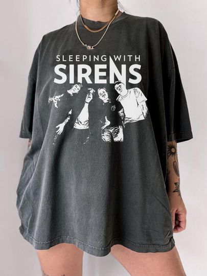 Discover Sleeping With Sirens Tour 2023 TShirt, Sleeping With Sirens Band Shirt
