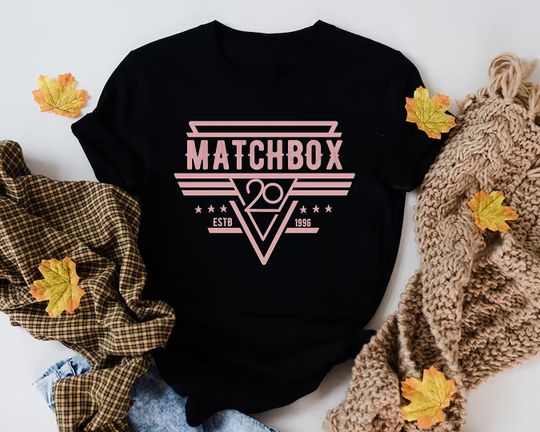 Discover Matchbox Twenty Logo Graphic Shirt, MB20 Band Shirt, Matchbox 20 Slow Dream Tour Shirt