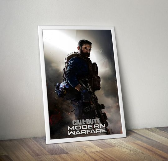 Discover Call of Duty Captain Price Gaming Poster
