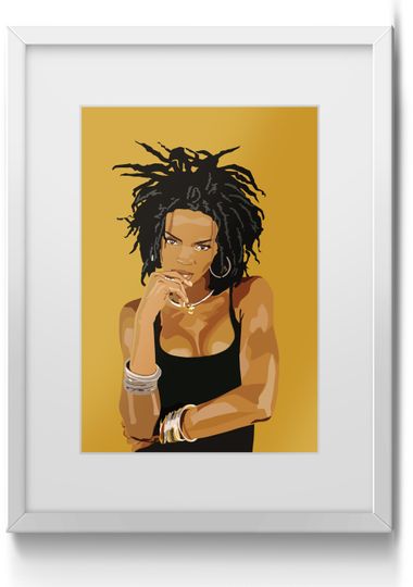 Discover Lauryn Hill American rapper HIP HOP Poster