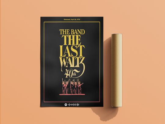 Discover The Band The Last Waltz Concert Poster