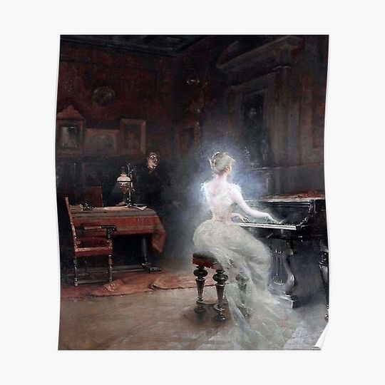 Discover Spirit by George Roux Poster Premium Matte Vertical Poster
