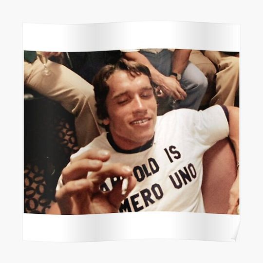 Discover Arnold Is Numero Uno Iconic Poster