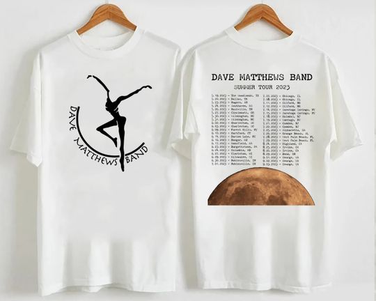 Discover DMB Dave Matthews Band Summer Tour Shirt