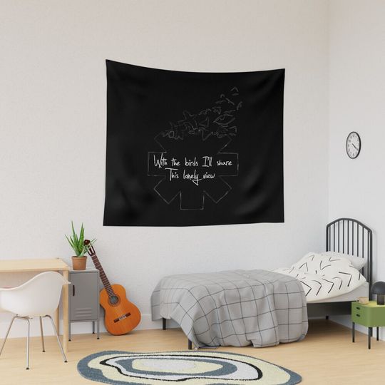 Discover Red Hot Chili Peppers Top Merch Tapestry