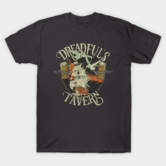 Discover Dreadful's Tavern 1986 - Pirate - T-Shirt