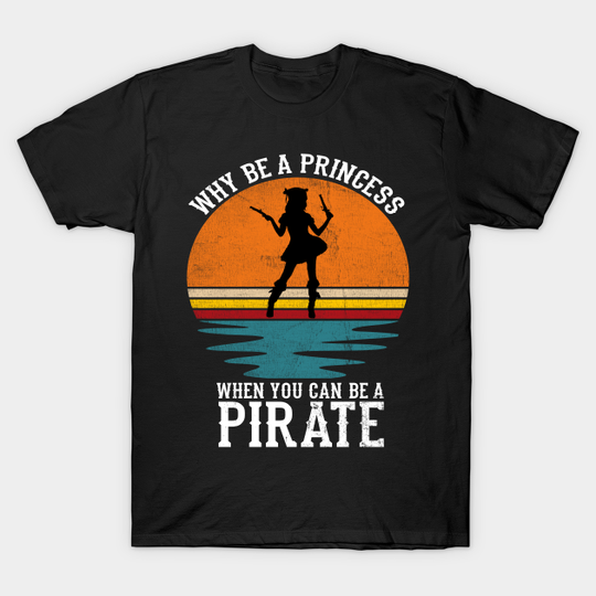 Discover Vintage Pirate Princess T-Shirt