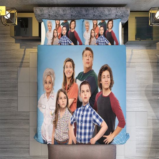 Discover Young Sheldon Duvet Cover Pillow Cover Bedding Set
