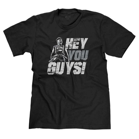 Discover Hey You Guys! The Goonies Sloth Funny Truffle Shuffle One Eyed Willy Classic Movies Parody T-shirt