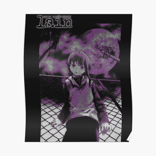 Discover Serial Experiments Lain Essential . Premium Matte Vertical Poster