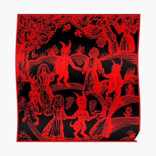 Discover Dance with the Devil RED Premium Matte Vertical Poster