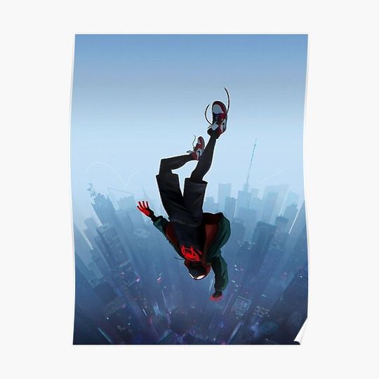 Discover Jump Miles Morales Premium Matte Vertical Poster