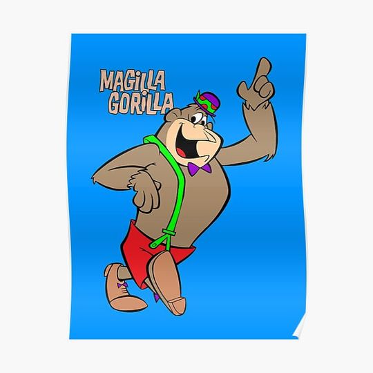 Discover Magilla Gorilla Premium Matte Vertical Poster
