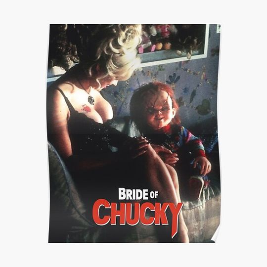 Discover Bride Of Chucky Minimalist Premium Matte Vertical Poster