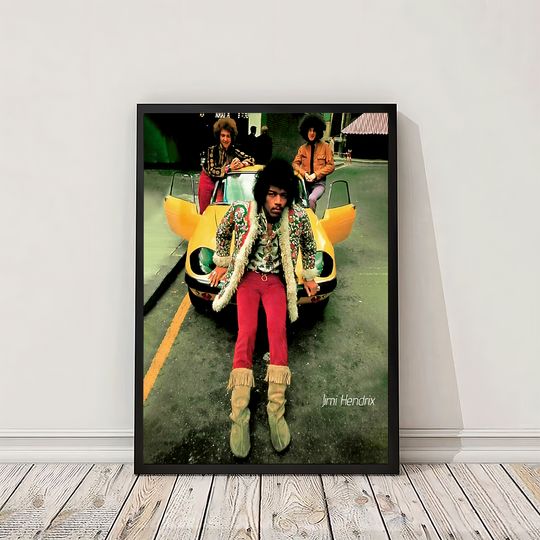 Discover JIMI HENDRIX 1967 POSTER London Uk Classic Iconic Guitar Hero