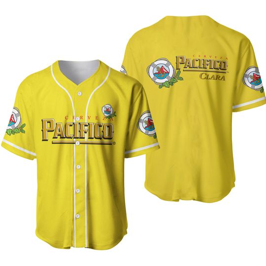 Discover Pacifico Beer Baseball Jersey, Holiday Gift, Lover Beer jersey