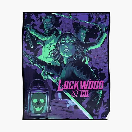 Discover Lockwood and Co Tv Show Premium Matte Vertical Poster