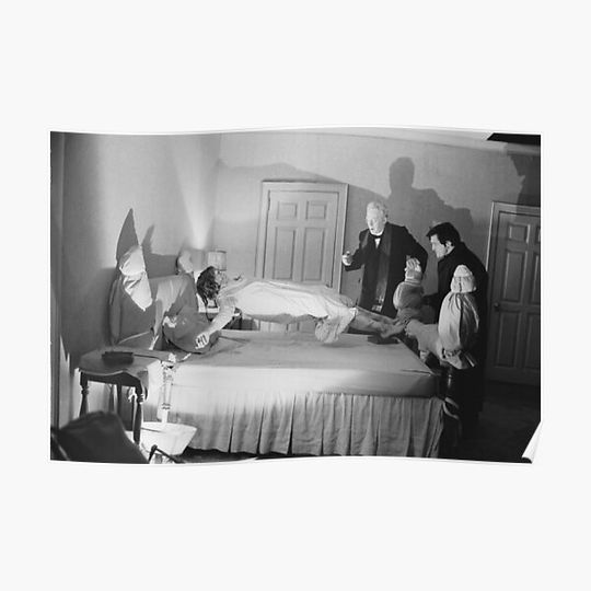 Discover The Exorcist William Friedkin vintage Premium Matte Vertical Poster