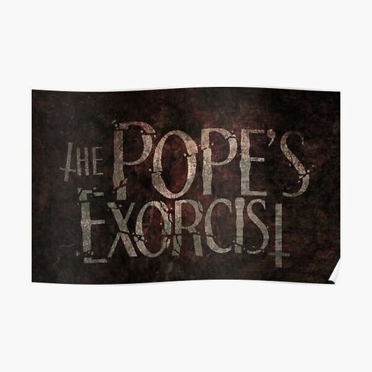 Discover The Pope's Exorcist Premium Matte Vertical Poster